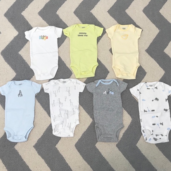 Carter's Other - Carter’s baby newborn bodysuit Lot